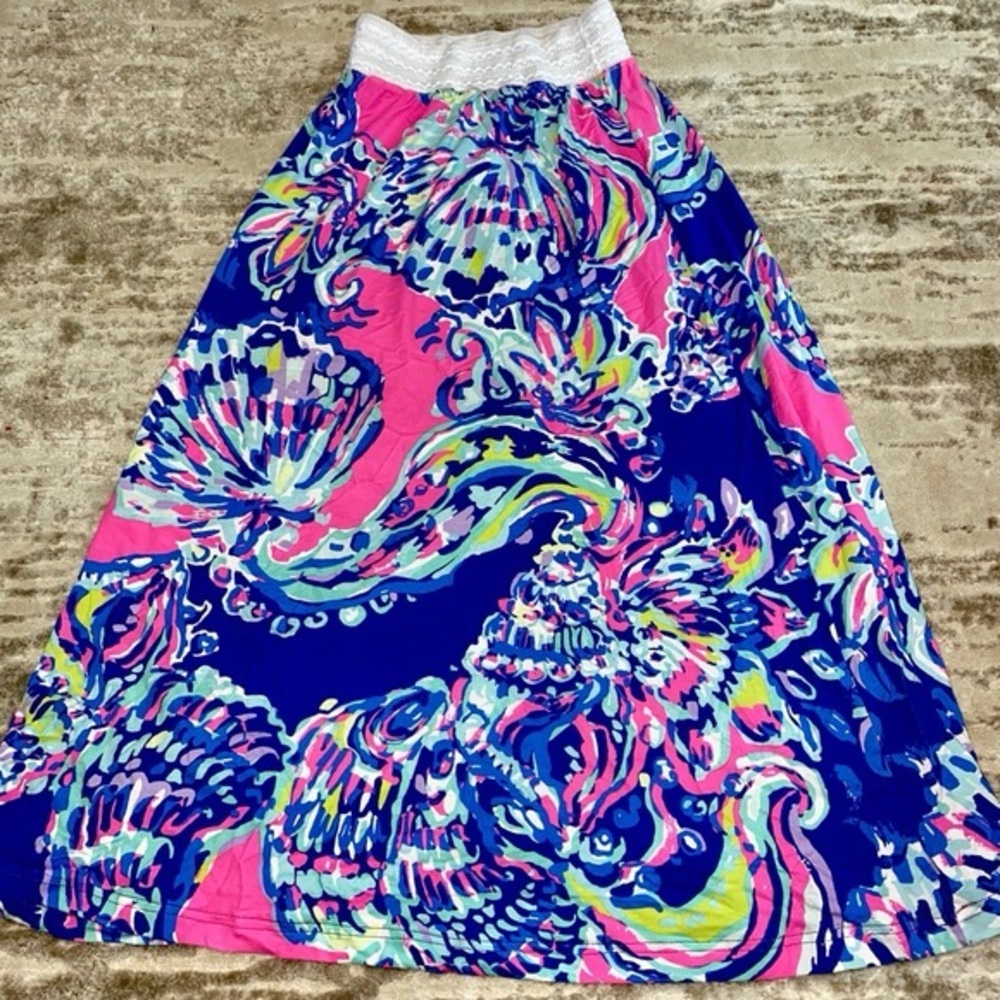 LILLY PULITZER NOLA BEACH MAXI SKIRT